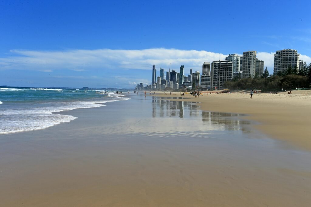 Beach of queensland