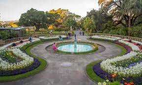 the Royal Botanic Garden