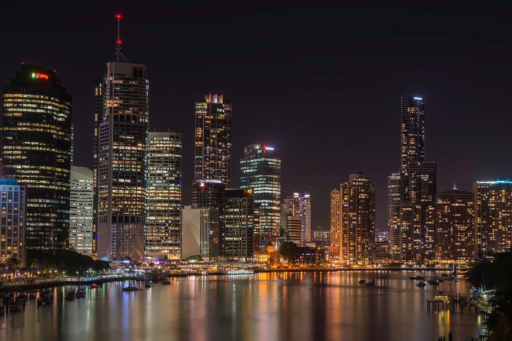 Brisbane City by Night