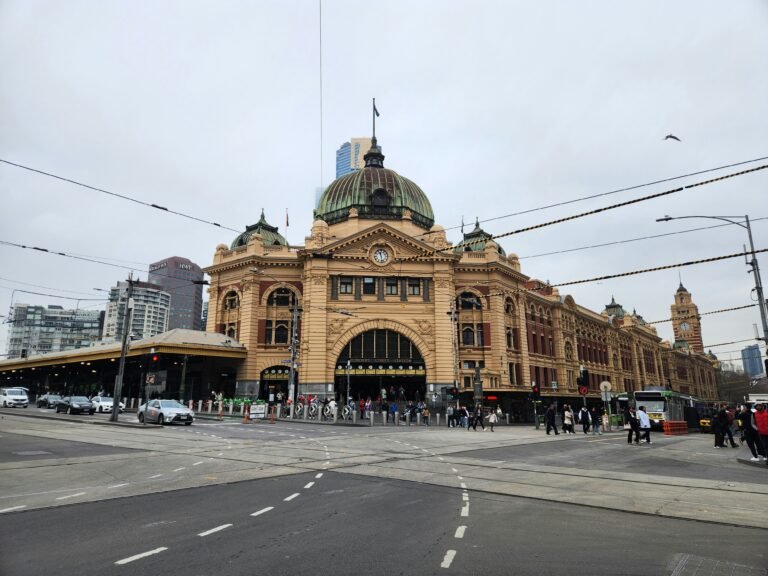 Flinders Street Railway Station, Flinders Street, Melbourne VIC, Australia a place for public trasportation in melbourne