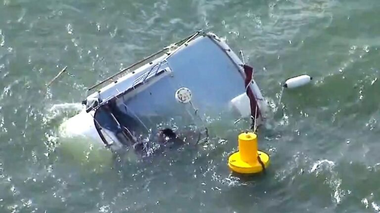 Boat Capsized Green Island